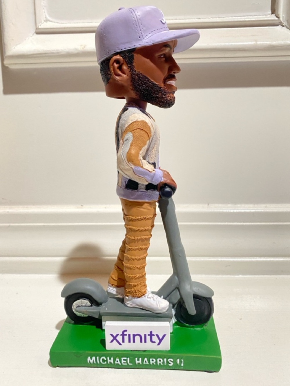 Michael Harris II Scooter Bobblehead No Box Atlanta Braves Baseball